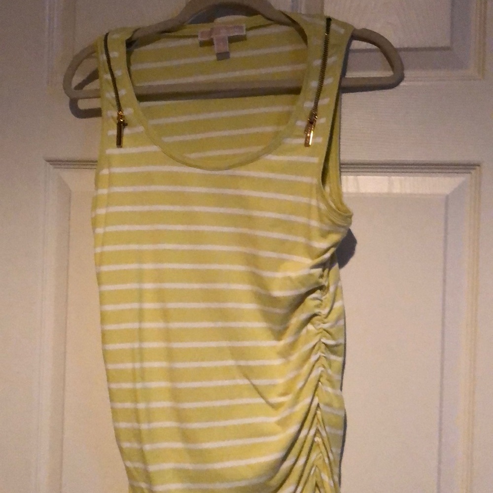 Cotton and elastane top